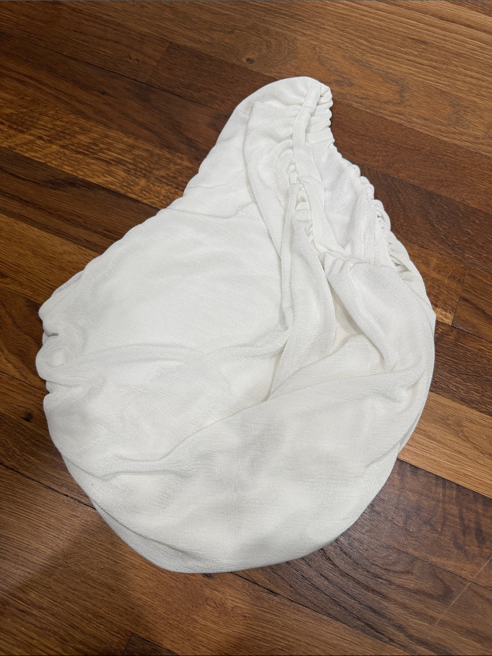 White womens one shoulder top